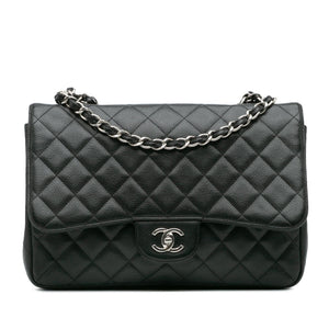 Chanel Jumbo Classic Caviar Single Flap