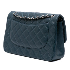 Chanel Jumbo Classic Iridescent Caviar Double Flap