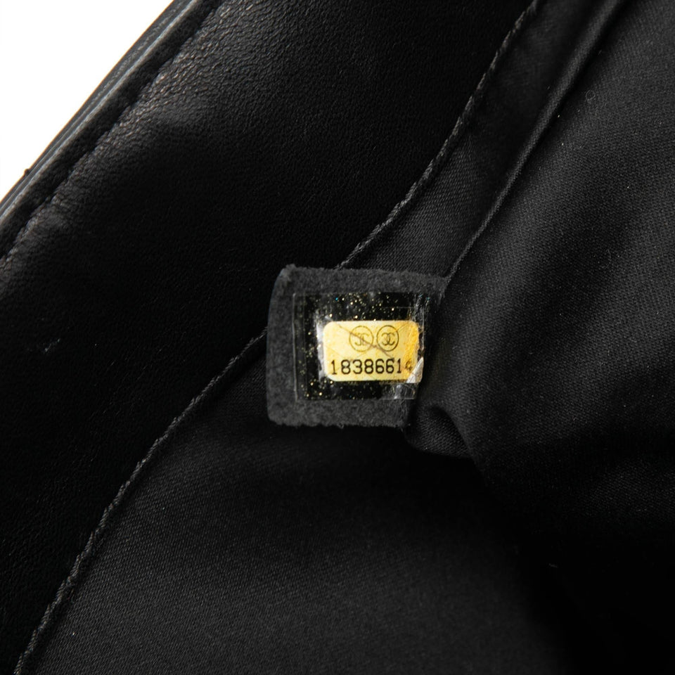 Chanel Jumbo Classic Lambskin 3 Compartment Flap