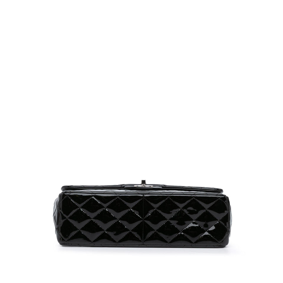 Chanel Jumbo Classic Patent Double Flap
