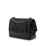 Chanel Jumbo Classic Patent Double Flap