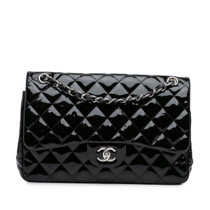 Chanel Jumbo Classic Patent Double Flap