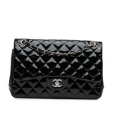 Chanel Jumbo Classic Patent Double Flap