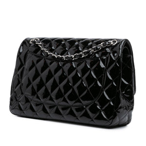 Chanel Jumbo Classic Patent Double Flap