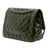 Chanel Jumbo Classic Patent Double Flap
