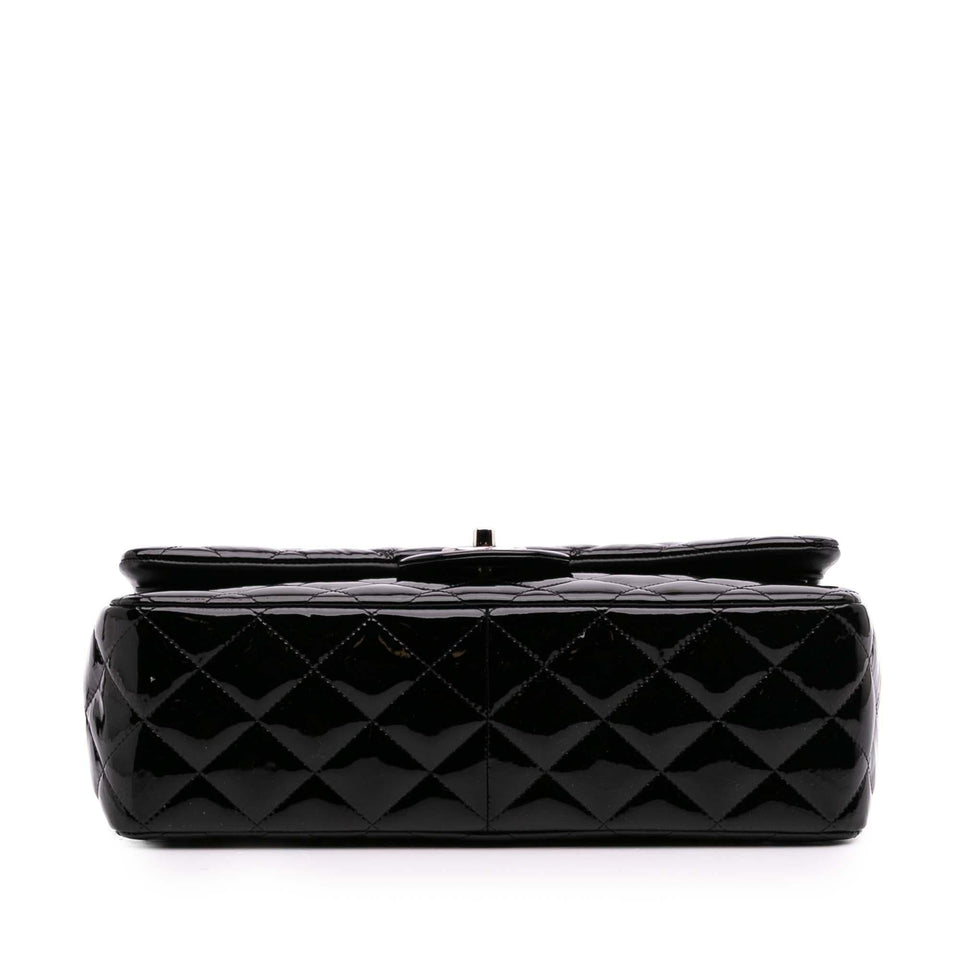 Chanel Jumbo Classic Patent Double Flap