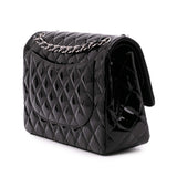 Chanel Jumbo Classic Patent Double Flap
