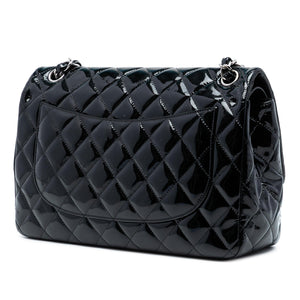 Chanel Jumbo Classic Patent Double Flap