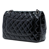 Chanel Jumbo Classic Patent Double Flap