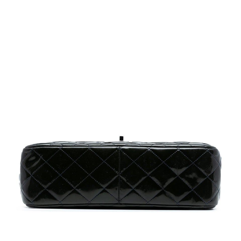 Chanel Jumbo Classic Patent Double Flap