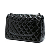 Chanel Jumbo Classic Patent Double Flap