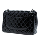 Chanel Jumbo Classic Patent Double Flap