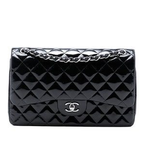 Chanel Jumbo Classic Patent Double Flap