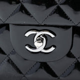 Chanel Jumbo Classic Patent Double Flap
