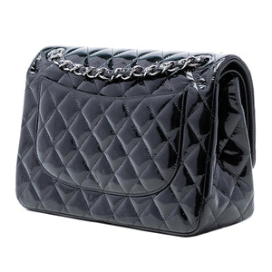 Chanel Jumbo Classic Patent Double Flap