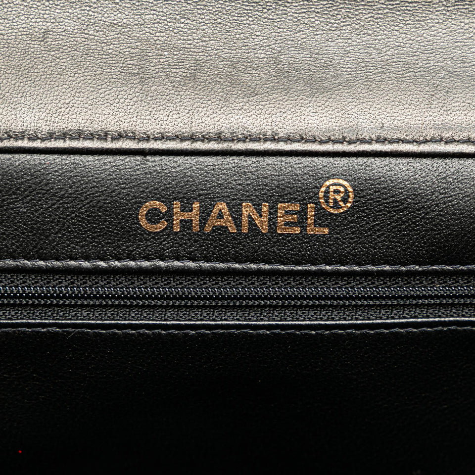 Chanel Jumbo Lambskin Double Sided Flap
