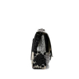 Chanel Jumbo PVC and Tweed Patchwork Single Flap