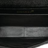 Chanel Jumbo Quilted Caviar Double Sided Flap