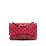 Chanel Jumbo Quilted Lambskin 3 Accordion Flap
