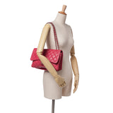 Chanel Jumbo Quilted Lambskin 3 Accordion Flap