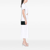 Chanel Lace Overlay Goatskin Wallet On Chain