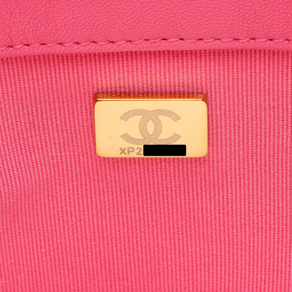 Chanel Lambskin 19 East/West Shopping Tote