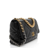 Chanel Lambskin 19 Maxi Flap Shoulder Bag