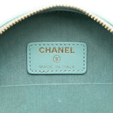 Chanel Lambskin 19 Round Clutch with Chain (SHG-wwM52A)
