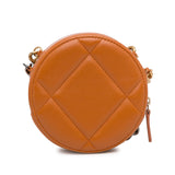 Chanel Lambskin 19 Round Clutch with Chain