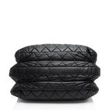 Chanel Lambskin 3 Accordion Maxi Flap Bag