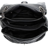 Chanel Lambskin 3 Accordion Maxi Flap Bag