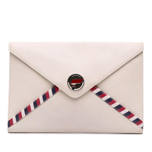 Chanel Lambskin Airlines Envelope Clutch