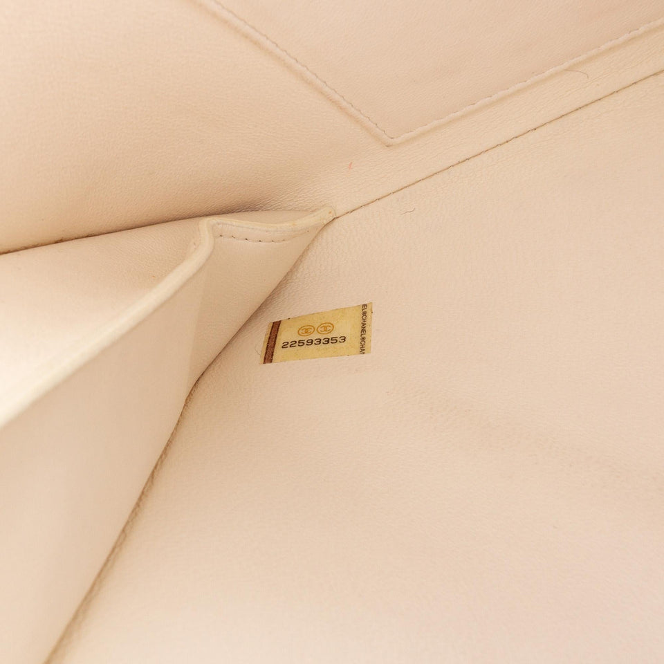 Chanel Lambskin Airlines Envelope Clutch