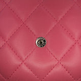 Chanel Lambskin Boy Wallet On Chain