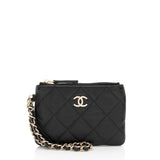 Chanel Lambskin CC Pochette
