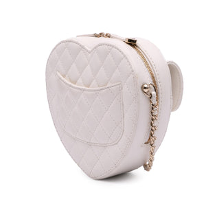 Chanel Lambskin CC in Love Heart Crossbody