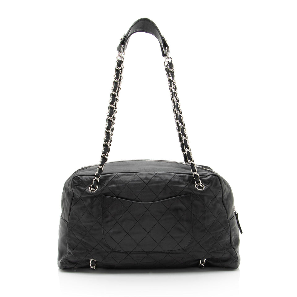 Chanel Lambskin Chain Around Flap Tote