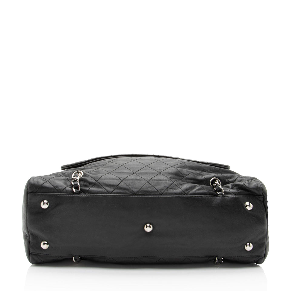 Chanel Lambskin Chain Around Flap Tote