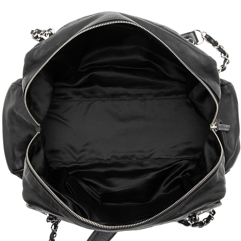 Chanel Lambskin Chain Around Flap Tote