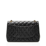 Chanel Lambskin Classic Jumbo Double Flap Bag