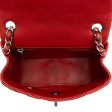 Chanel Lambskin Classic Square Extra Mini Flap Bag