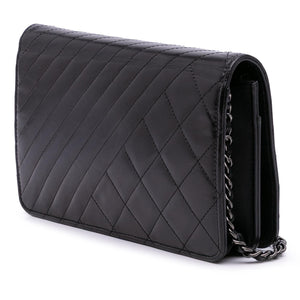 Chanel Lambskin Coco Boy Wallet On Chain