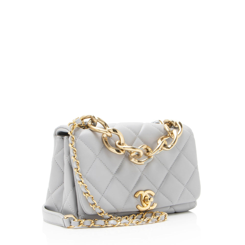 Chanel Lambskin Color Match Small Flap Bag