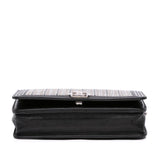 Chanel Lambskin Crystal Studded Boy Wallet on Chain