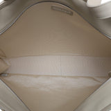 Chanel Lambskin Embossed CC Camellia Tote