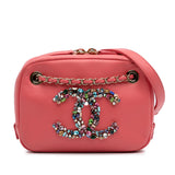 Chanel Lambskin Giant Crystal CC Camera Bag