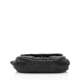 Chanel Lambskin Half Moon Wallet on Chain