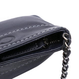 Chanel Lambskin LAX Chain Pochette