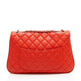 Chanel Lambskin Pagode Piping Flap Bag