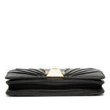 Chanel Lambskin Pyramid Wallet On Chain
